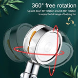 WaterBespaarder 360° Draaibare Hoogdruk Turbo Douchekop