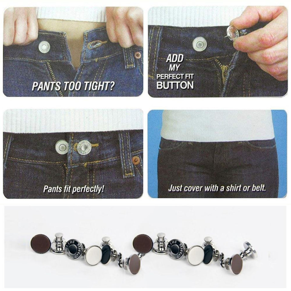 Extra Broek Knoop "Pants Deluxe" (2 Stuks)