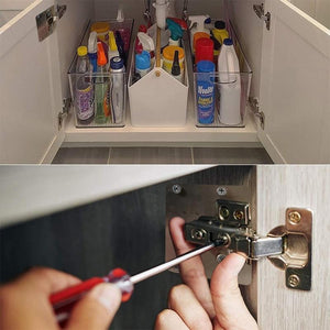 Scharnier Reparatie Plaat (Met gratis schroeven!)