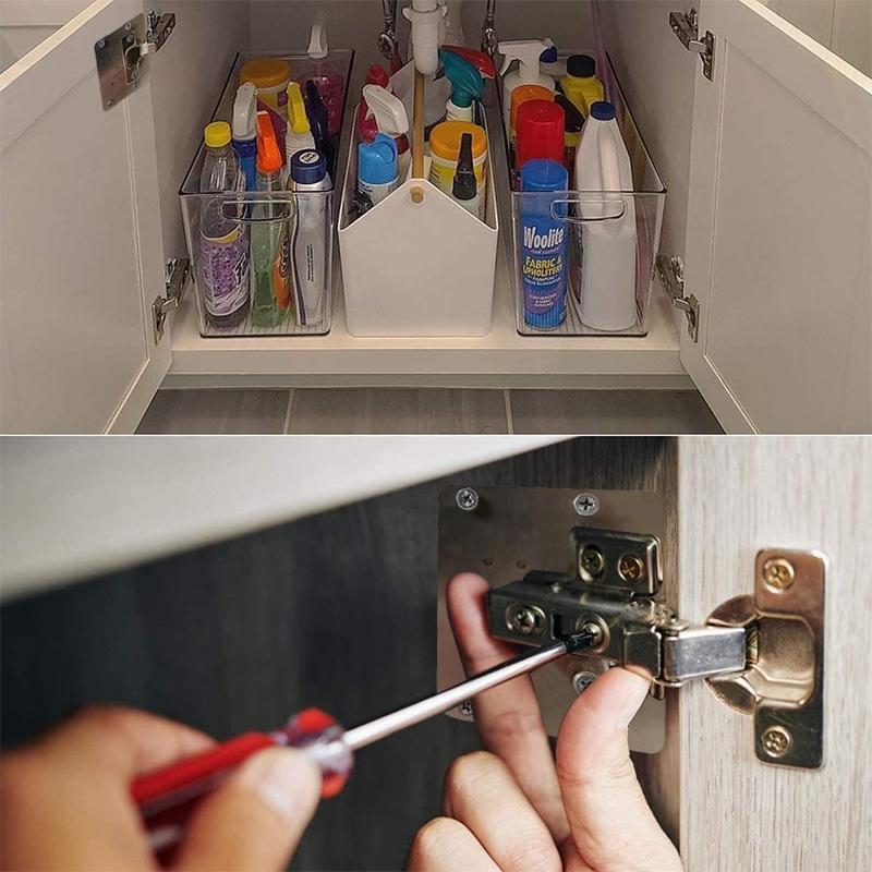 Scharnier Reparatie Plaat (Met gratis schroeven!)