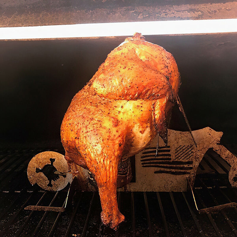 Beer Can Chicken BBQ Set