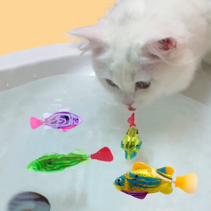 Elektrische Visjes - Katten Speelgoed