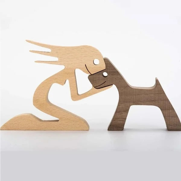 Handgemaakte Houten Beeldjes