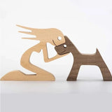 Handgemaakte Houten Beeldjes