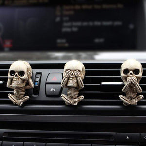 Decoratieve Auto Luchtverfrisser Skeletten (3 Stuks!)