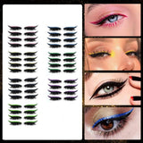 2-in-1 Eyeliner & Wimpers (4 Sets!)