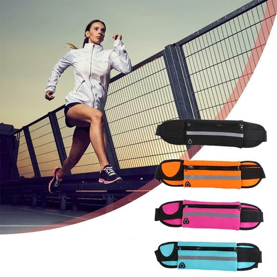 Dunne Heup Tas - Perfect voor Hardlopen, Wandelen en Vakanties!
