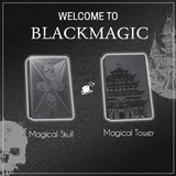 Premium Zwarte Speelkaarten 'Black Magic™'