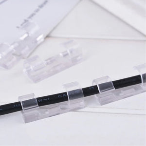 Zelfklevende kabelhouders (set 20 stuks)