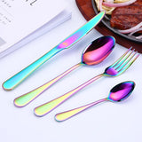 3D gekleurd bestek (Set van 4)