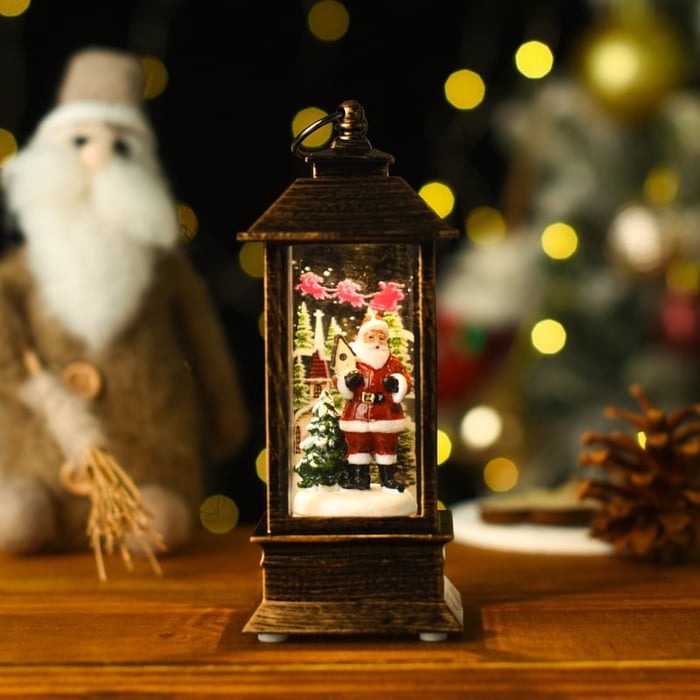Kerst Lantaarn Decoratie (met Lampje)