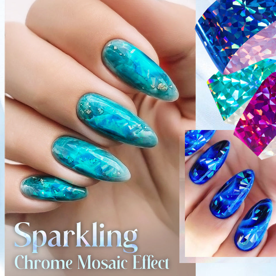 Nagelfolie Set (12 Vellen!)