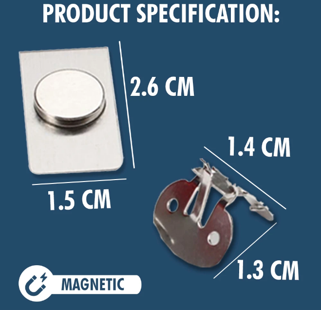 Magnetische Stropdas Clip