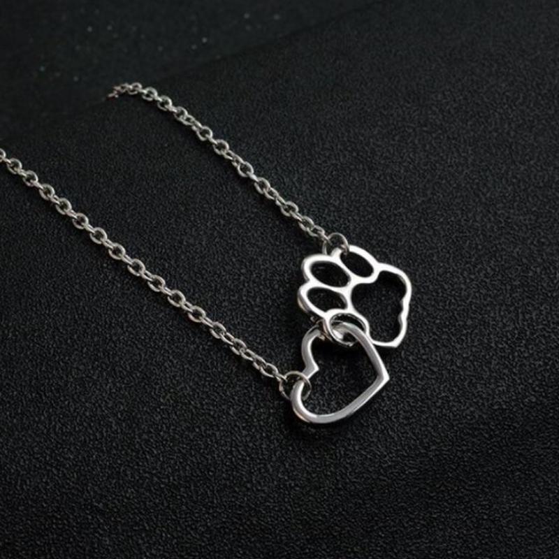 Schattige Dierenpoot Ketting - Voor de Dierenliefhebbers!