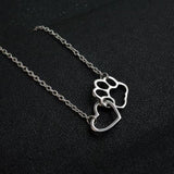 Schattige Dierenpoot Ketting - Voor de Dierenliefhebbers!