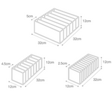 KledingLade Organizers 'Neat & Tidy Deluxe' (Set van 3 stuks!)