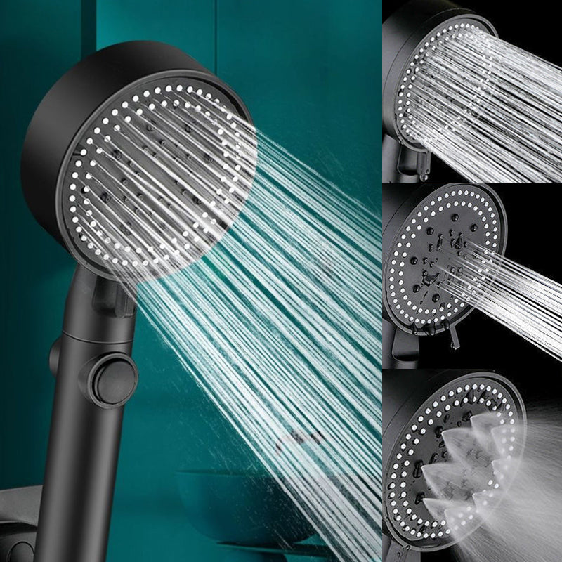 Luxe Mat Zwarte 5-in-1 Premium Douchekop
