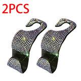 Auto Haakjes - Diamonds are a girl's best friend! (2 Stuks!)