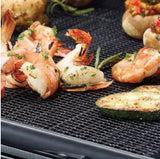Antiaanbak-BBQ Grillrooster Meshmat