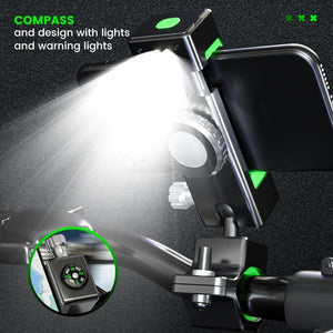 Fiets Telefoonhouder & Lamp