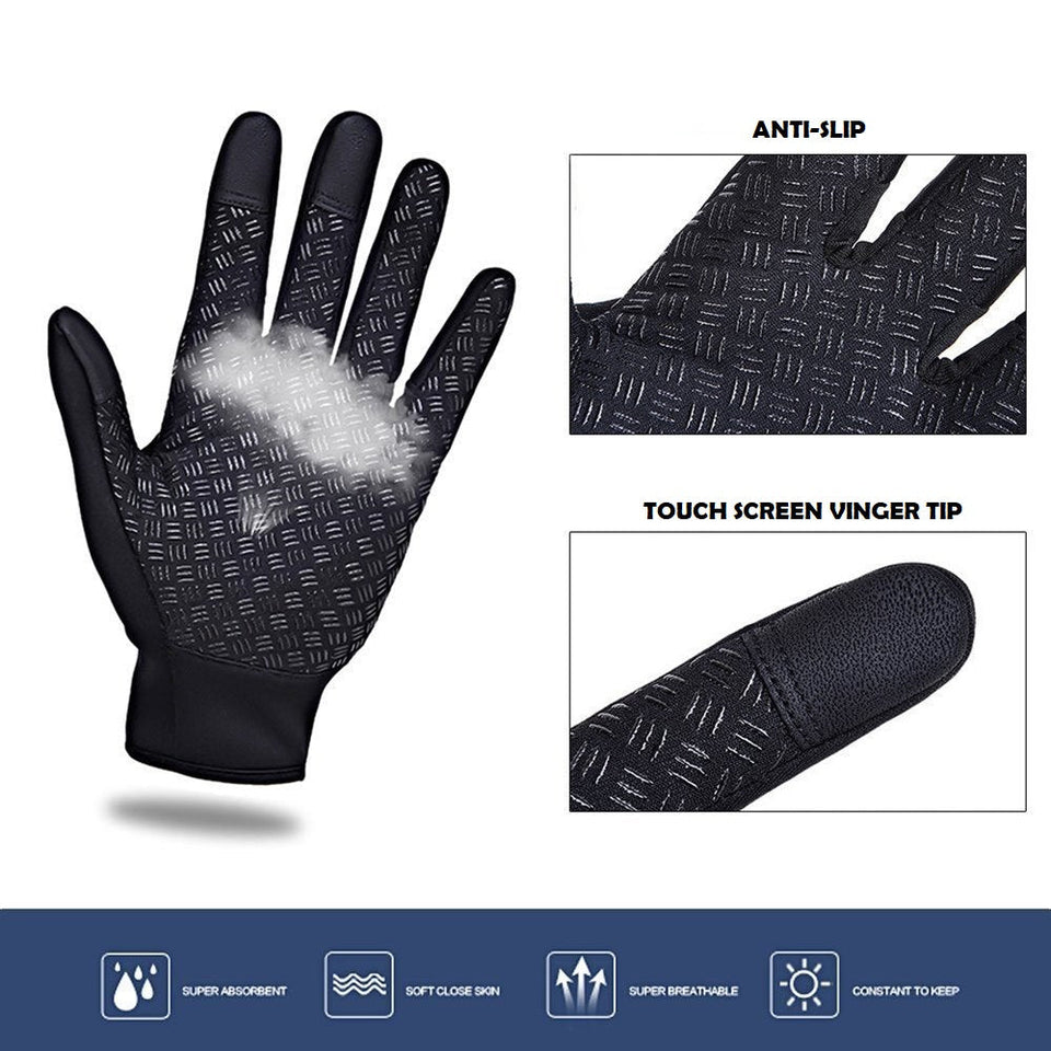 Winter proof touch screen handschoenen