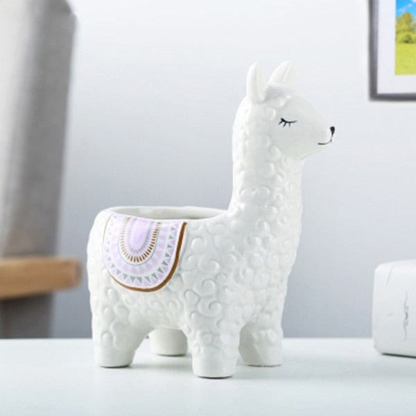 Alpaca Bloempot
