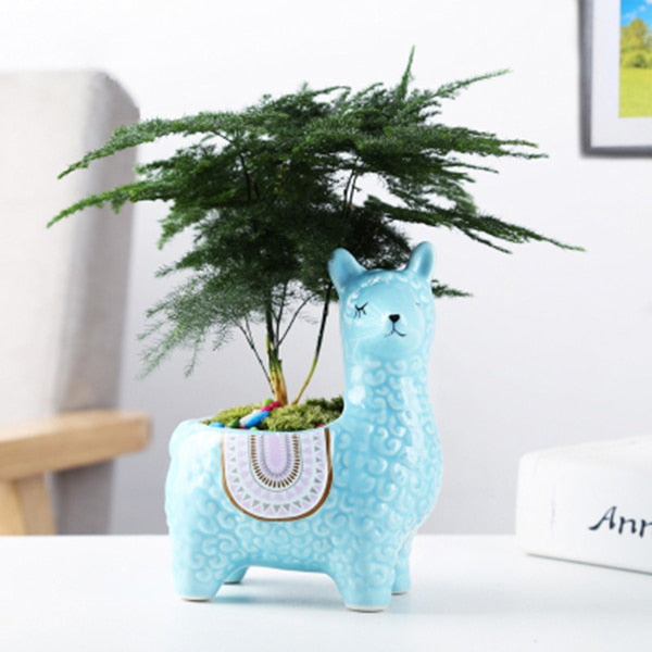 Alpaca Bloempot