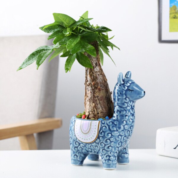 Alpaca Bloempot
