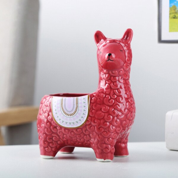 Alpaca Bloempot