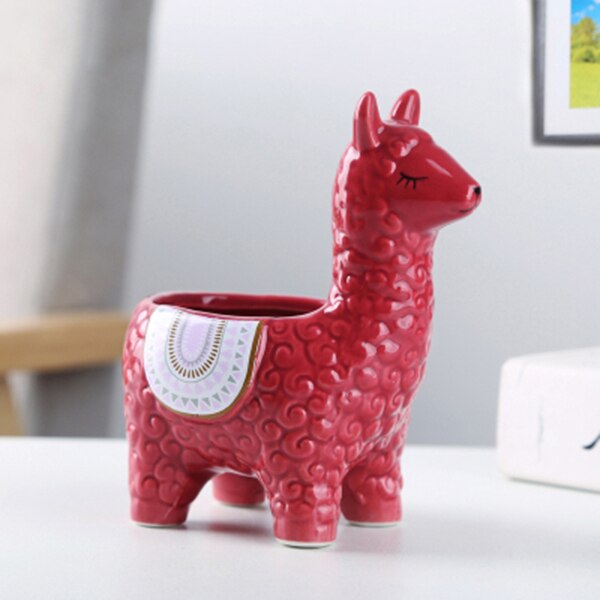 Alpaca Bloempot