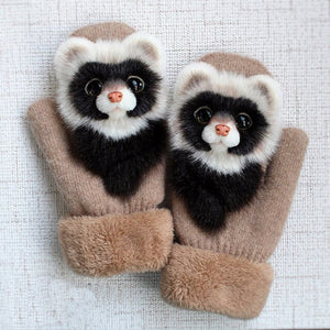 Schattige Dieren Handschoenen