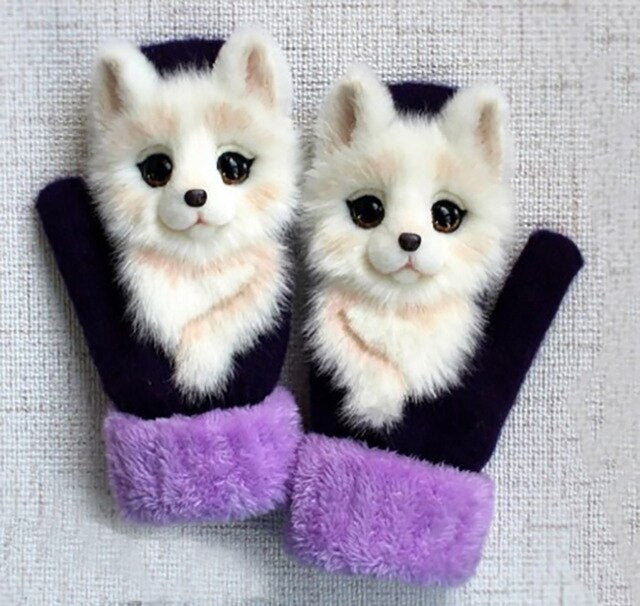 Schattige Dieren Handschoenen