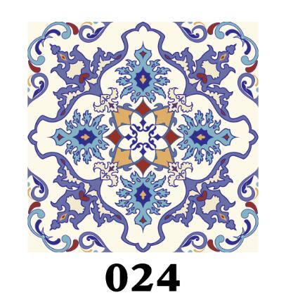 Europese Stijl WandStickers (15 stuks!)