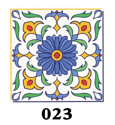 Europese Stijl WandStickers (15 stuks!)