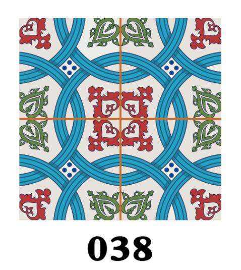 Europese Stijl WandStickers (15 stuks!)