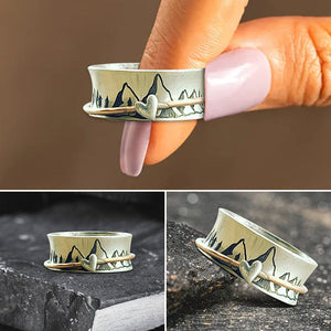 Keep Climbing™ | Prachtige Ring met Boodschap