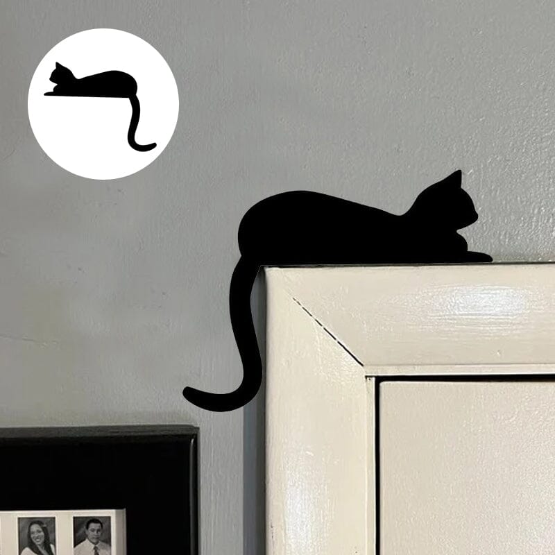 Schattige Deur Decoratie