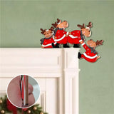 Kerst Hoek/Deur Decoratie "Happy days"