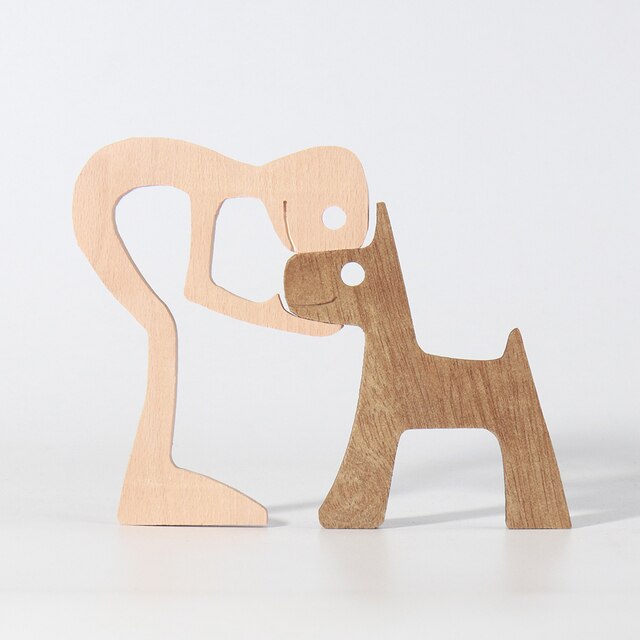 Handgemaakte Houten Beeldjes