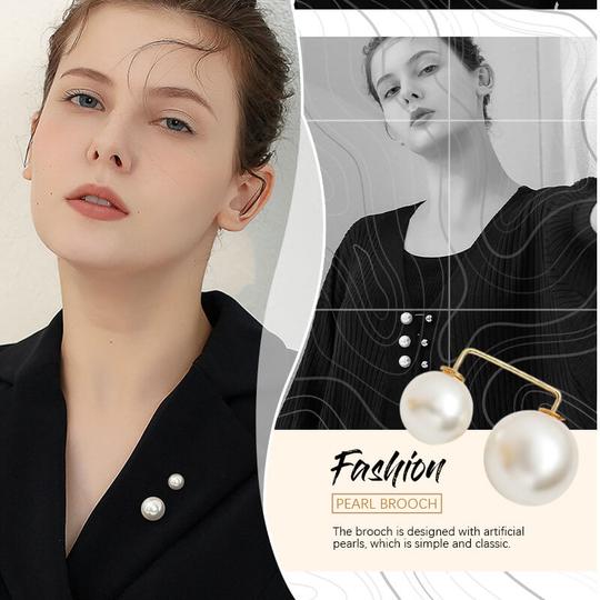 Parel Haar- en Kledingspeld 'Pearl Beauty' (3 Stuks)