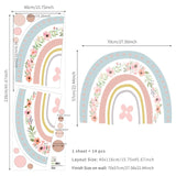 Prachtige Decoratieve Wandsticker