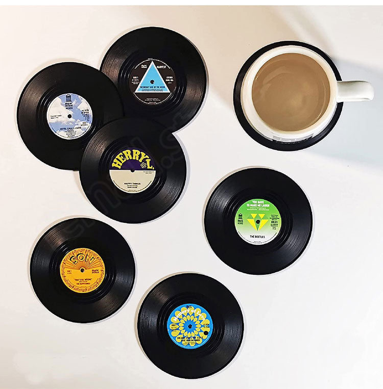LP Onderzetters (6 Stuks)