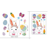 Pasen Raam Stickers Set