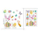 Pasen Raam Stickers Set