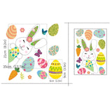 Pasen Raam Stickers Set