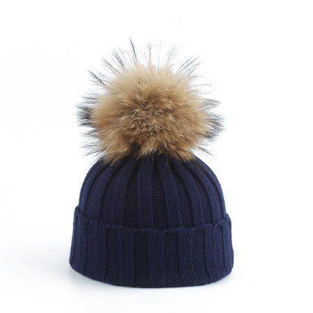 Gebreide Winter Muts