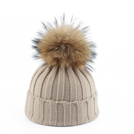 Gebreide Winter Muts
