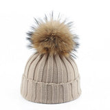 Gebreide Winter Muts
