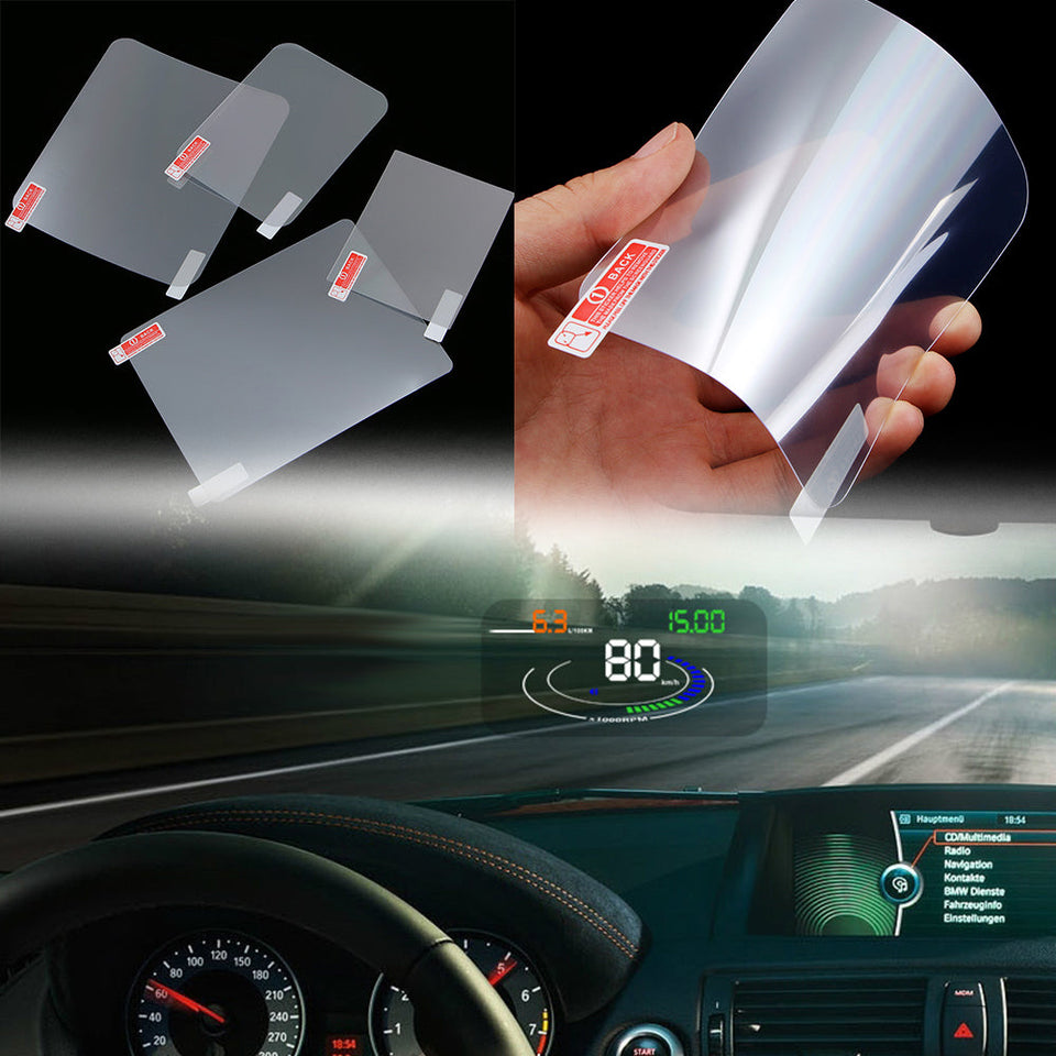 Transparante Holografische Auto Folie - Heads Up Display!