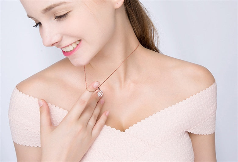 Zilveren Hart Ketting (in Speciale Romantische Verpakking!)
